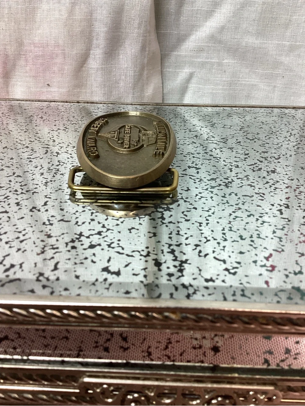 American Truck Association “Million Mile Safe Driver” Safety Award Belt Buckle